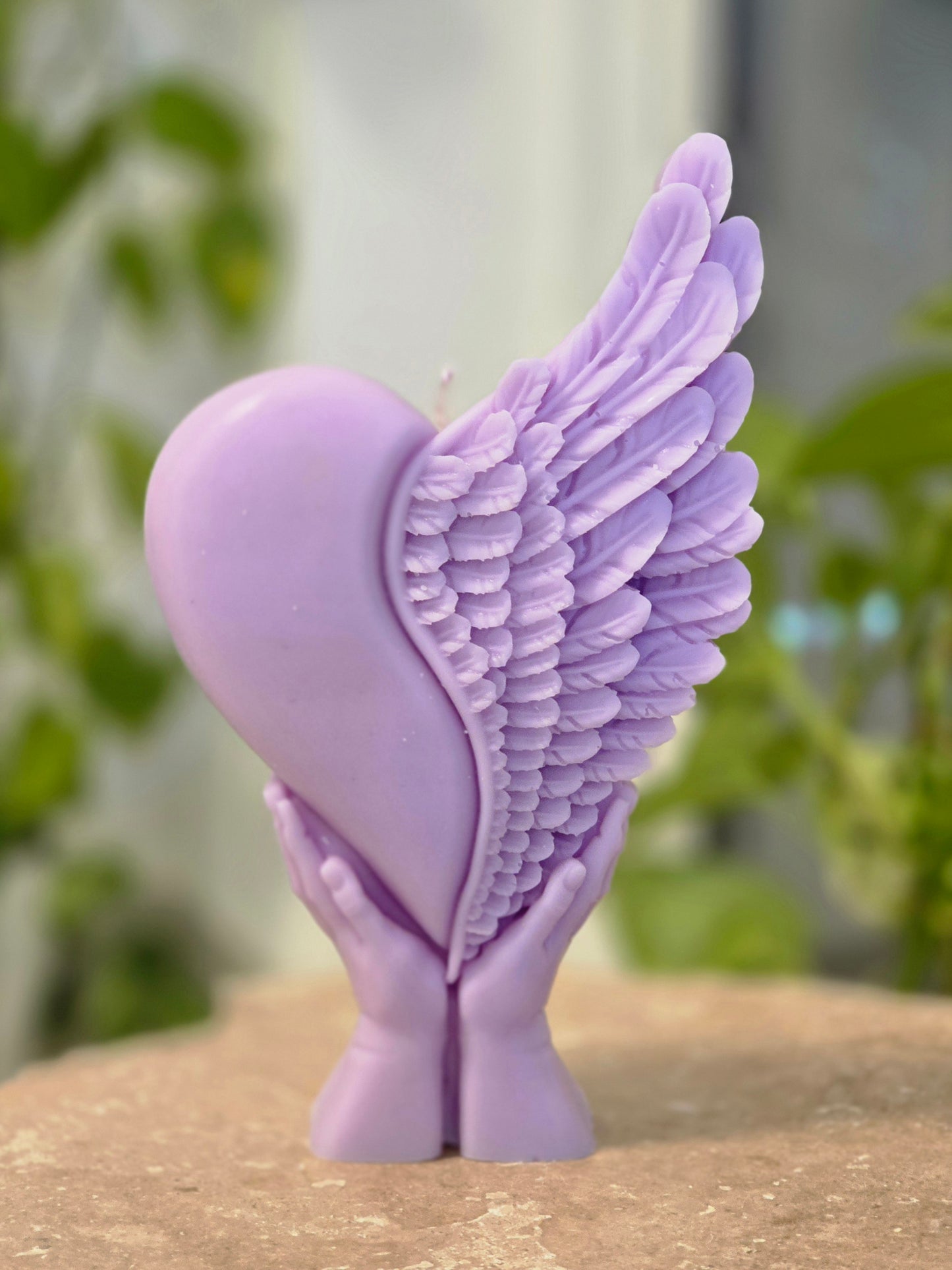 Heart Wing Candle