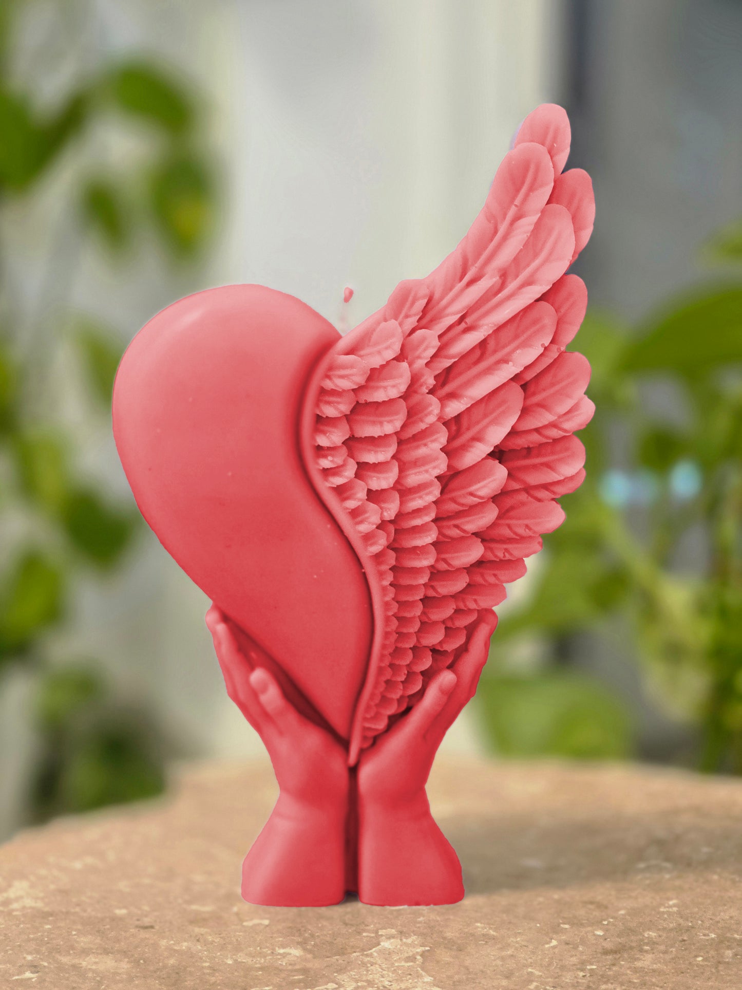 Heart Wing Candle